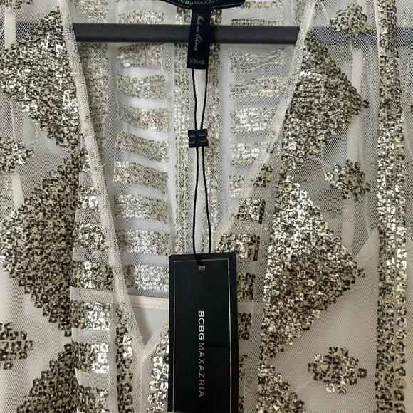 BCBG Sequin Caftan dress - Picture 6 of 6